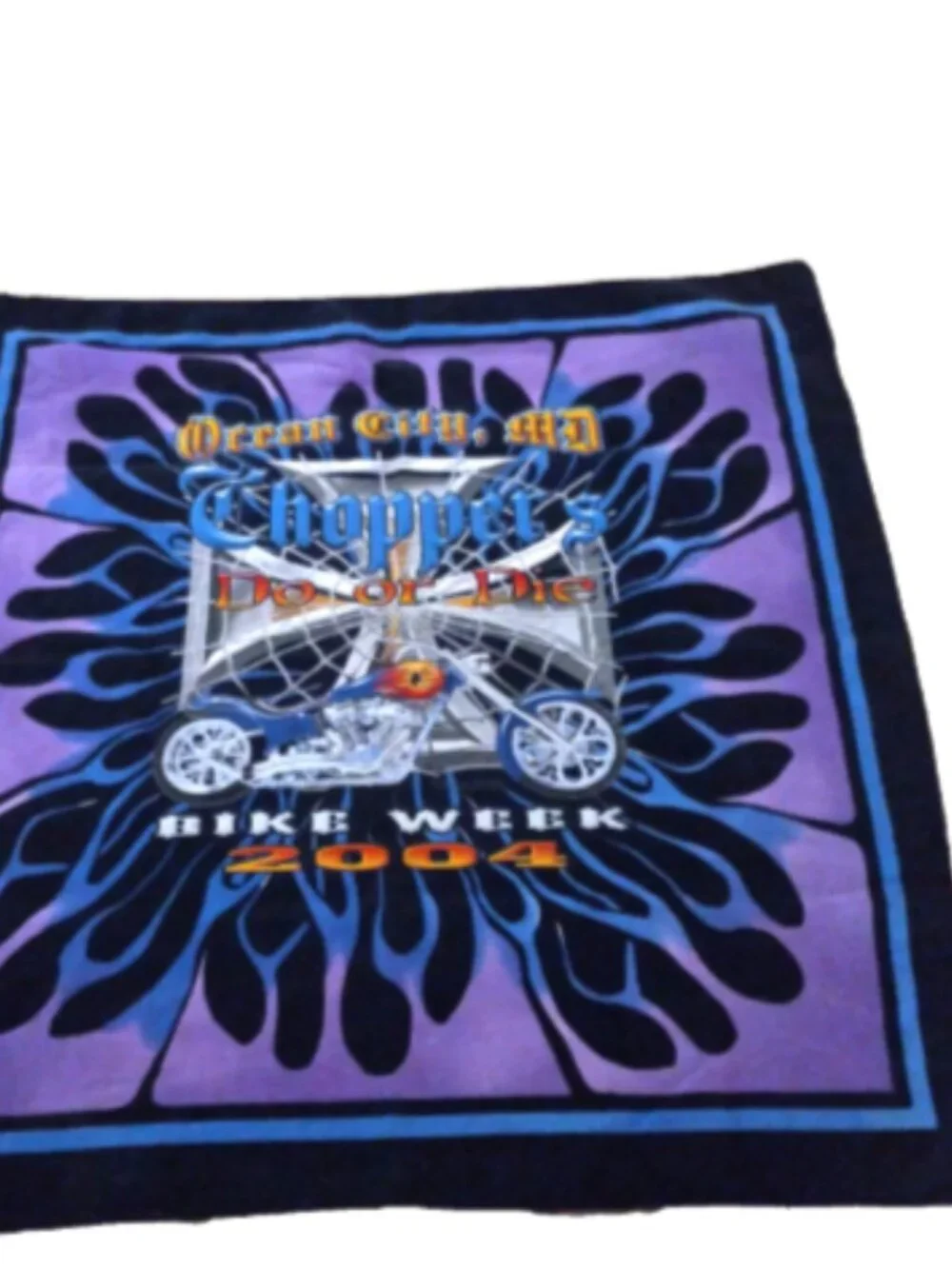 Bike Week 2004 Ocean City MD  Biker Bandana Choppers Do or Die 20